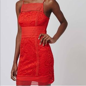 top shop lace dress